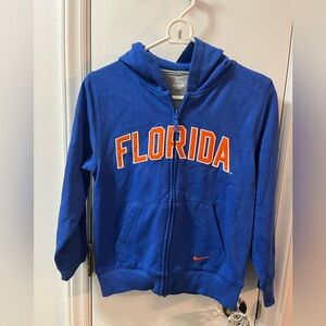 Florida blue white and orange Nike jacket size medium 12/14